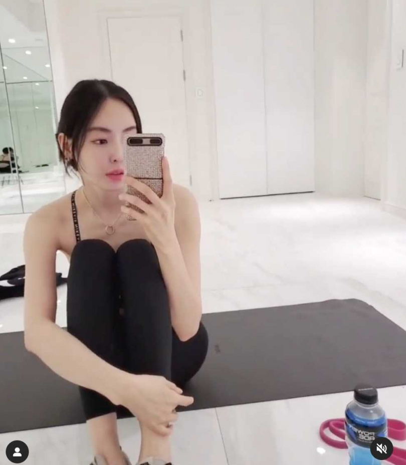 (圖/取自 dahee0315 IG)
