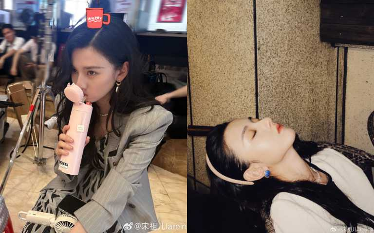 （圖／取自 宋祖兒 微博）