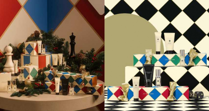 Jo Malone London 聖誕松木綠香氛拉炮 / 聖誕紅香氛拉炮/1,950元(圖/品牌提供)