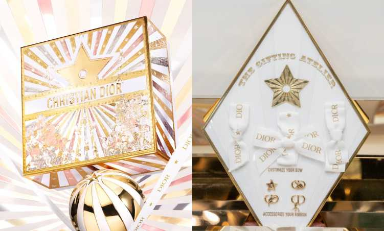 「迪奧奇幻星願限定快閃店」活動限定奇幻星願聖誕包裝服務,活動期間2025年11月8日至23日(圖/品牌提供)