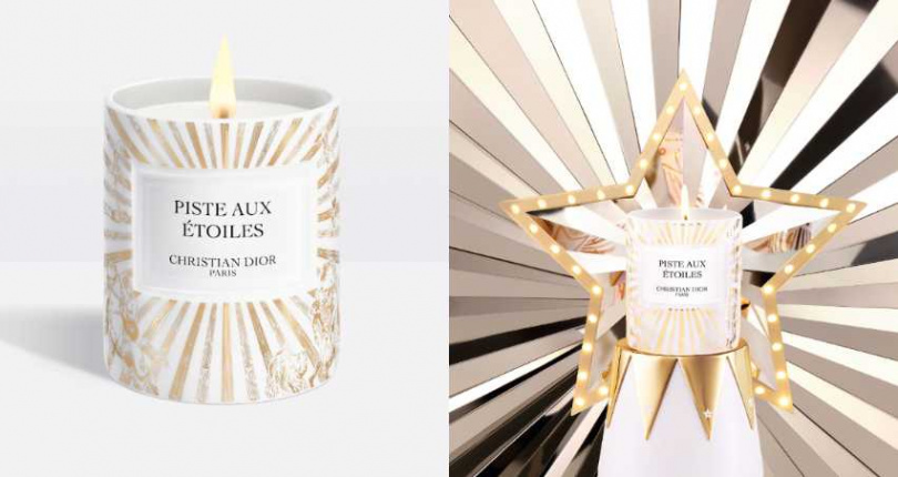 迪奧 香氛世家奇幻星願香氛蠟燭/4,000元(圖/品牌提供)