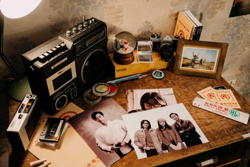 CLASSROOM公館展出電影《那張片裡的我們》拍攝道具,開放觀眾免費參觀。(圖/瀚草文創GrX STUDIO提供)