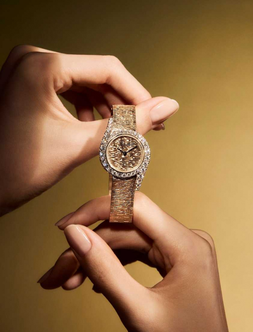 Limelight Gala 系列18K 玫瑰金宮廷飾雕刻飾紋鑽石珠寶腕錶／建議售價2,380,000元 （圖／品牌提供）