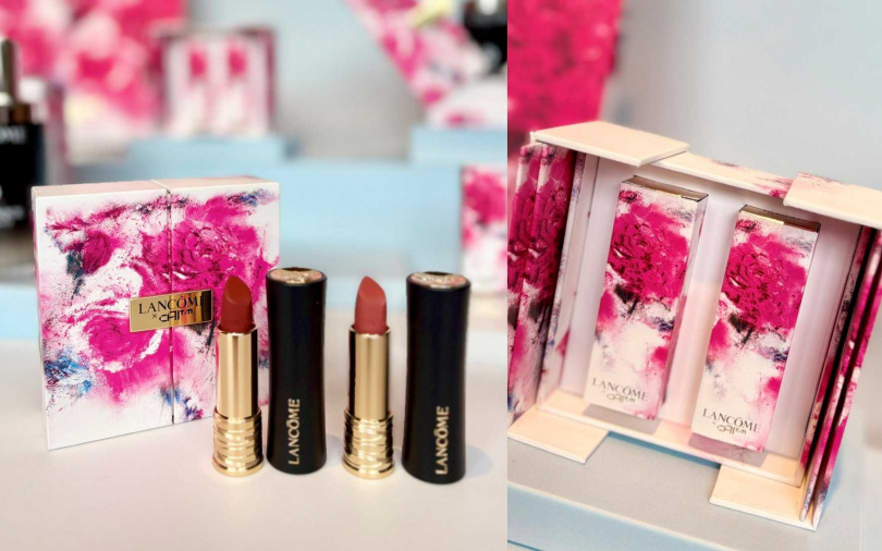 蘭蔻絕對完美唇膏兩入禮盒(2025年新年限定版)／2,800元（圖／吳雅鈴攝）