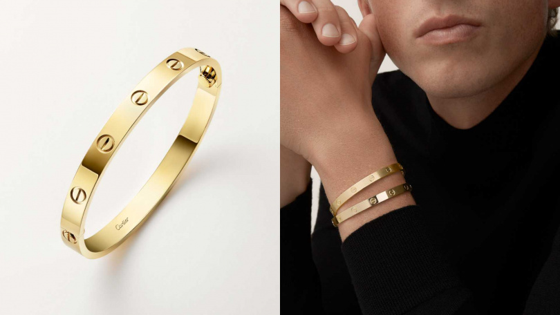 Cartier LOVE系列手環 ／價格店洽（圖／品牌提供）
