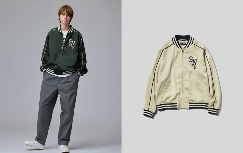 GU緞面羅紋外套／1,690元（圖／品牌提供）