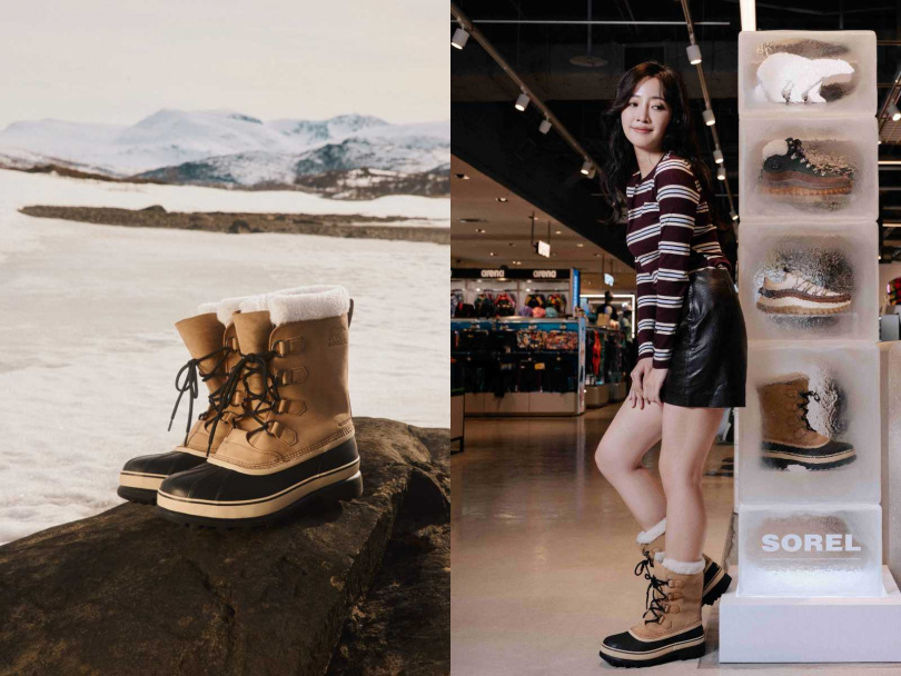 SOREL CARIBOU™ WP 保暖防水中筒雪靴/7,980元(圖/品牌提供)