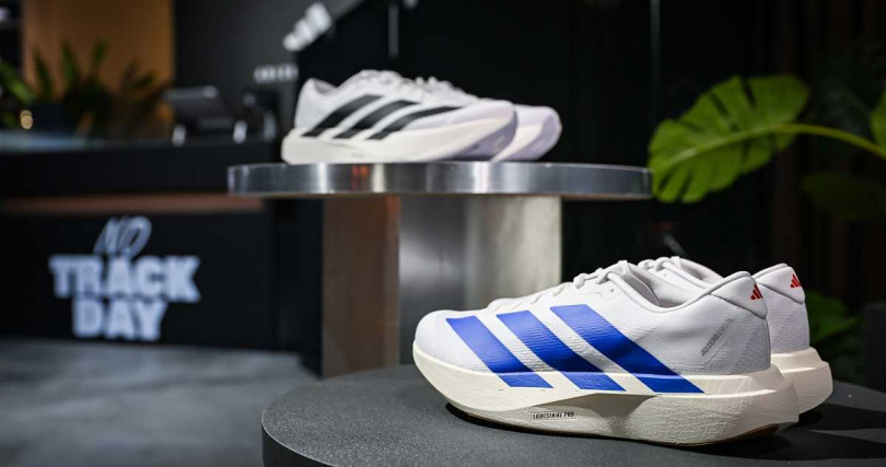 adidas EVO SL完美詮釋「For you to run in. Or not.跑很行,不跑也型」(圖/adidas提供)。
