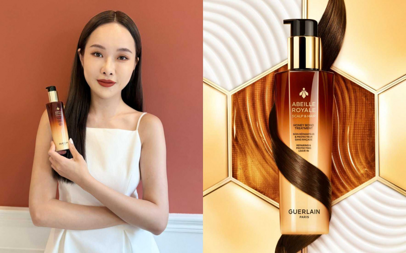 嬌蘭皇家蜂王乳抗熱強化護髮精華(免沖洗)150ml/3,100元(圖/吳雅鈴攝、品牌提供)