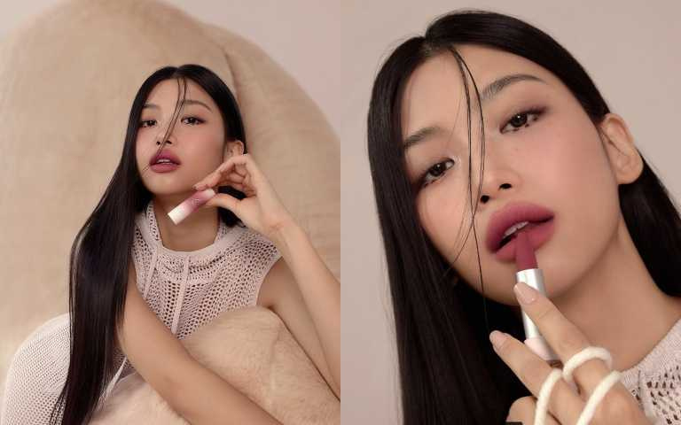 3CE 輕絨擁吻絨霧唇膏#05  / 550元。 （圖／品牌提供）​