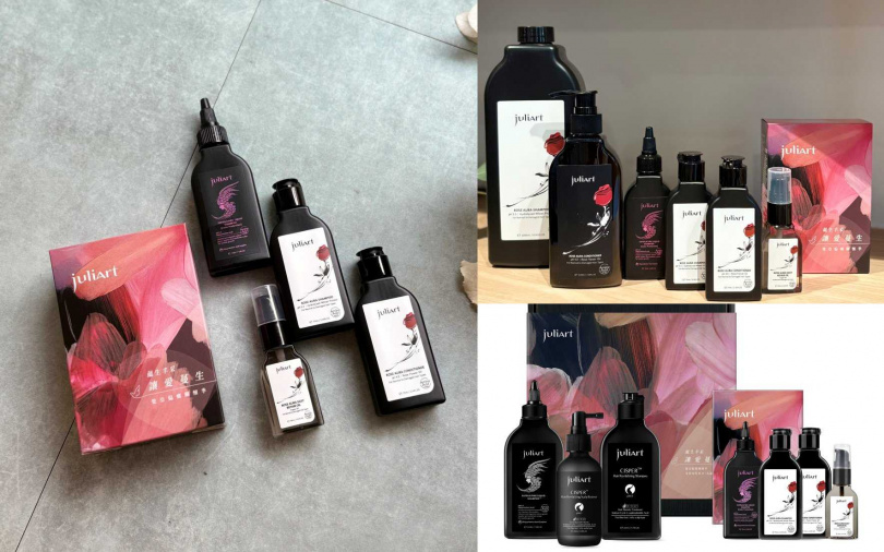 juliArt洸影玫瑰系列公益組合售價從599元~3,590元不等,每組都有漂亮禮盒包裝,送禮自用都適合。(圖/吳雅鈴攝、品牌提供)