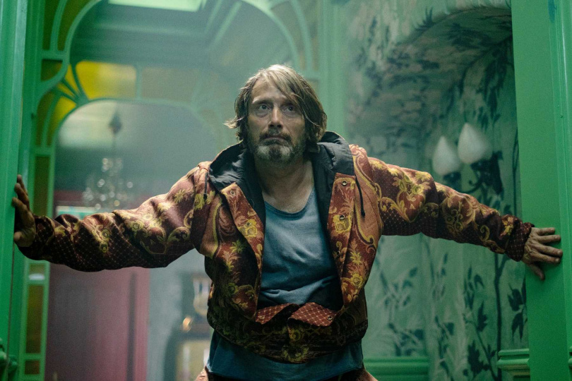 童年夢想當特技演員、練過體操的邁茲米克森，也親編片中部分動作戲。（圖／采昌提供）