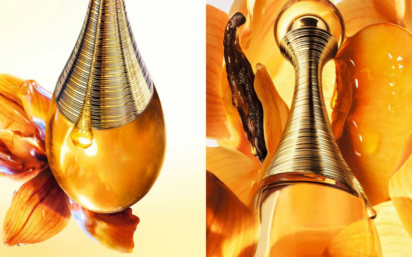 為響應永續時尚，迪奧此次為J’ADORE花蘊香精打造出史上最輕量的玻璃細頸瓶身，大幅降低了生產過程中的環境影響。（圖／品牌提供）