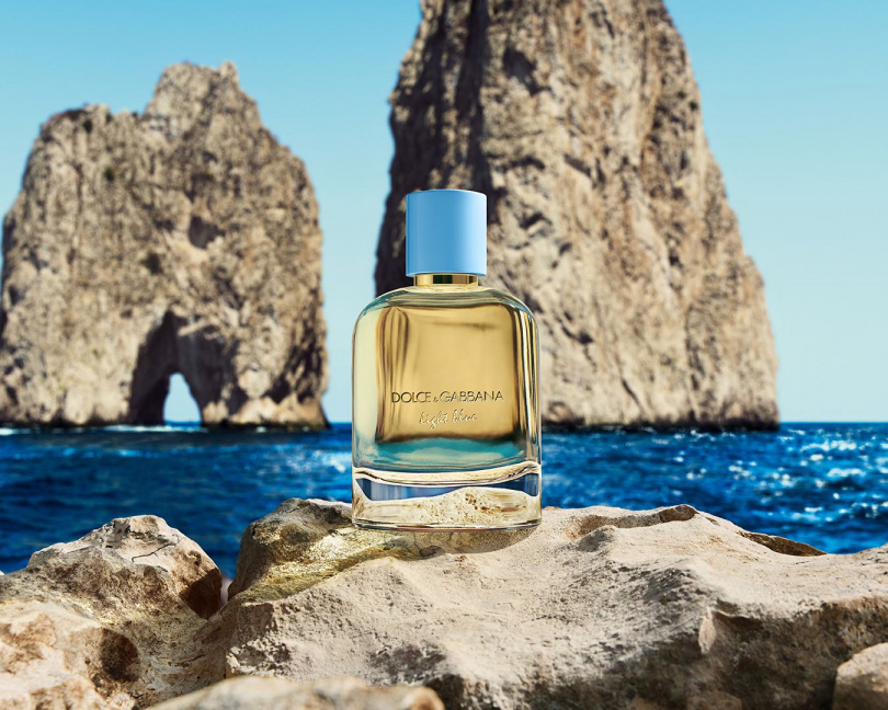 DOLCE&GABBANA《淺藍男性淡香精》50ml／3,400元。（圖／品牌提供）