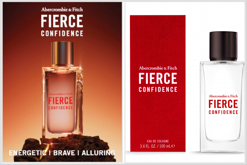 Abercrombie & Fitch《FIERCE CONFIDENCE天生自信古龍水》50ml／2,090元、100ml／3,090元。（圖／品牌提供）