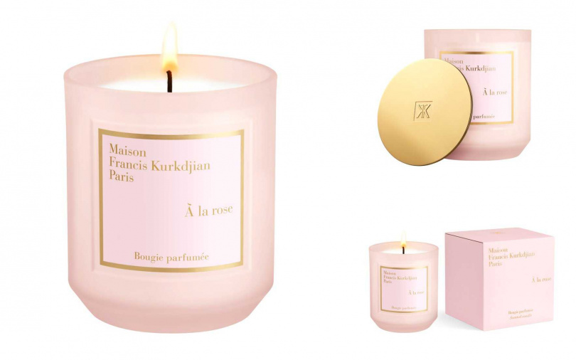 Maison Francis Kurkdjian愛戀玫瑰香氛蠟燭300g/4,500元(圖/品牌提供)