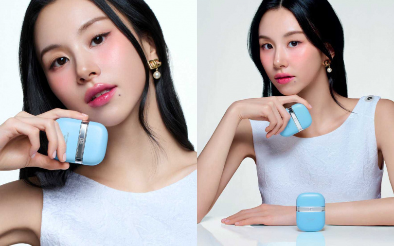 今年夏天學彩瑛把Light Blue的自在氣息隨身帶著走。(圖/品牌提供)