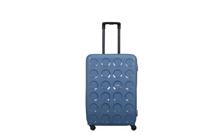 CUBO行李箱「鋼藍」。