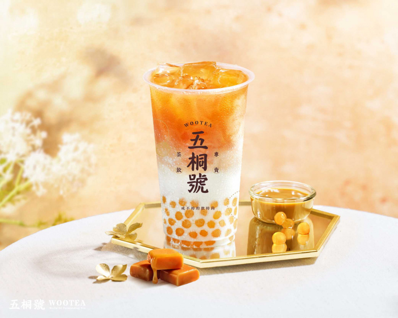 太妃珍珠蜜春奶茶 (圖／五桐號提供）