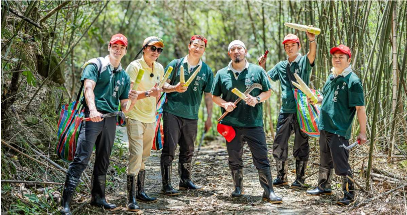 《我的明星村長》最新一集到阿里山新美村熱情的原住民部落。（圖／好看娛樂）