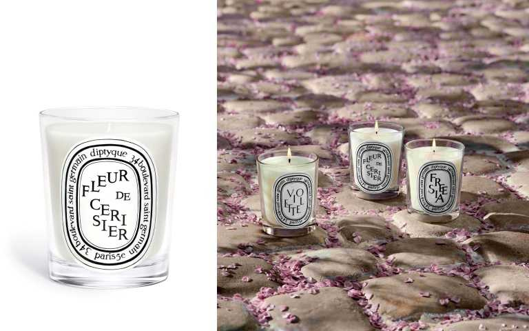 Diptyque 櫻花香氛蠟燭 190g / 2,300元(圖/品牌提供)