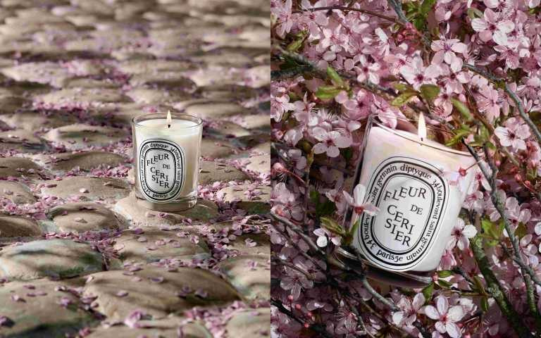 Diptyque 櫻花香氛蠟燭 190g / 2,300元(圖/品牌提供)