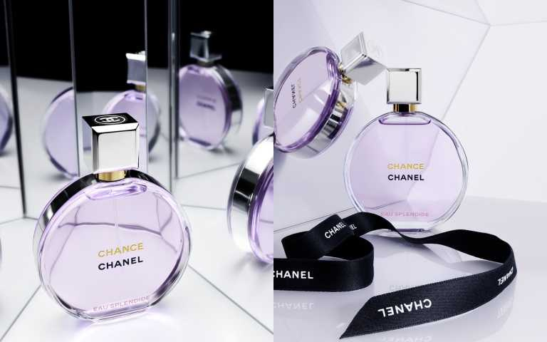 香奈兒CHANCE紫色霓幻香水 50ml/4,950元;香奈兒CHANCE 紫色霓幻香水 100ml/6,900元。(圖/品牌提供)