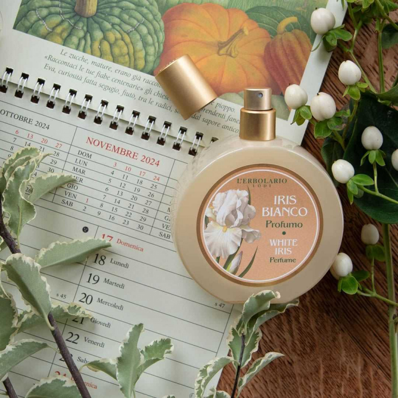 L’ERBOLARIO 白鳶尾花香水 50ml/1,280元(原價1,980元)、L’ERBOLARIO 白鳶尾花香水 100ml/1,680元(原價2,680元)(圖/品牌提供)
