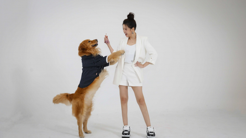 把大器接回家沒多久,李燕就把愛犬送去上課學規矩,就怕外出嚇到路人。(圖/侯世駿攝)