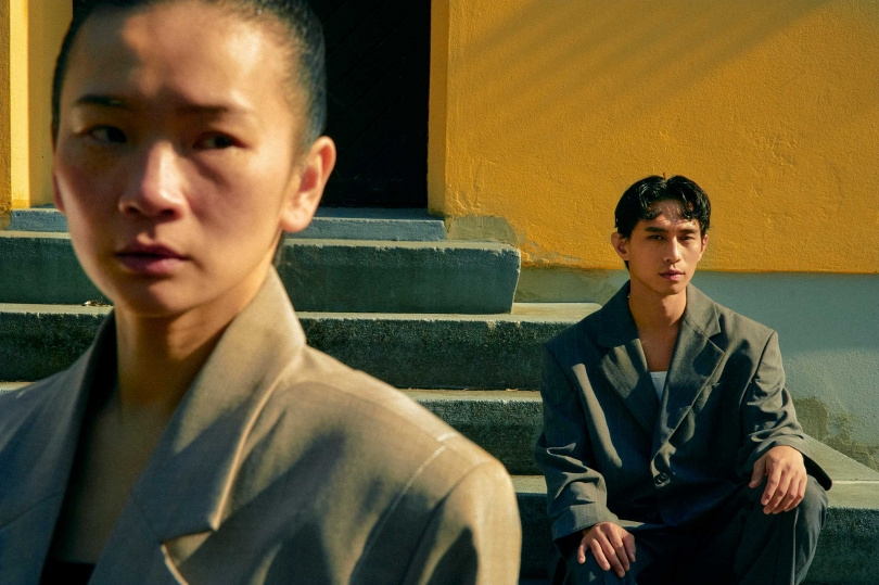 柏霖在拍MV時忍不住落淚。(圖/索尼音樂提供)