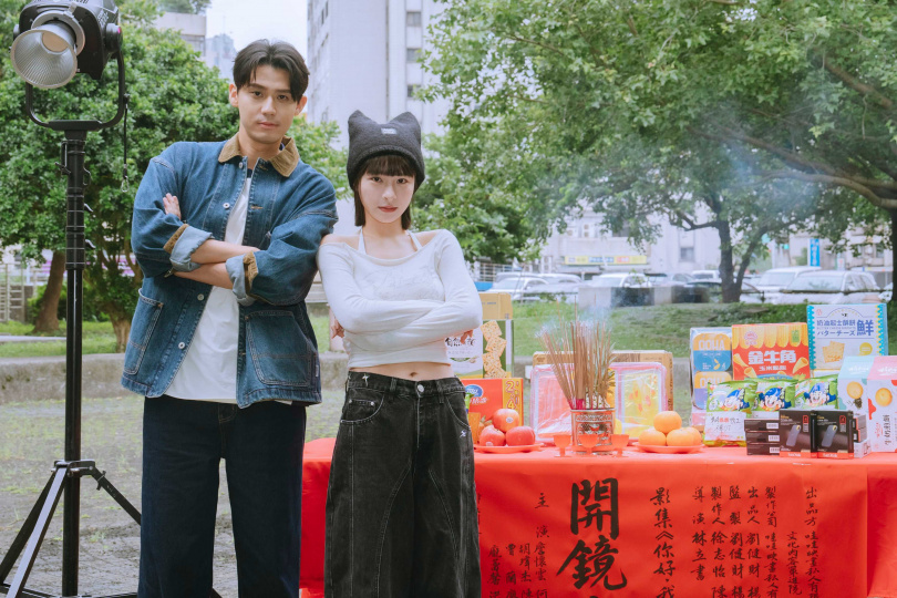 李玉璽、峮峮。（圖／七十六原子提供）