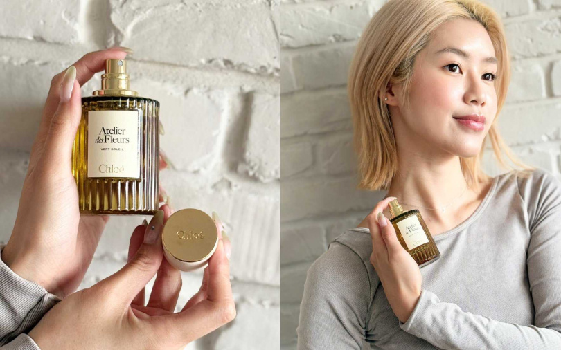 Chloe仙境花園系列香氛綠野曦光50ml／5,300元、150ml／9,900元（圖／吳雅鈴攝）