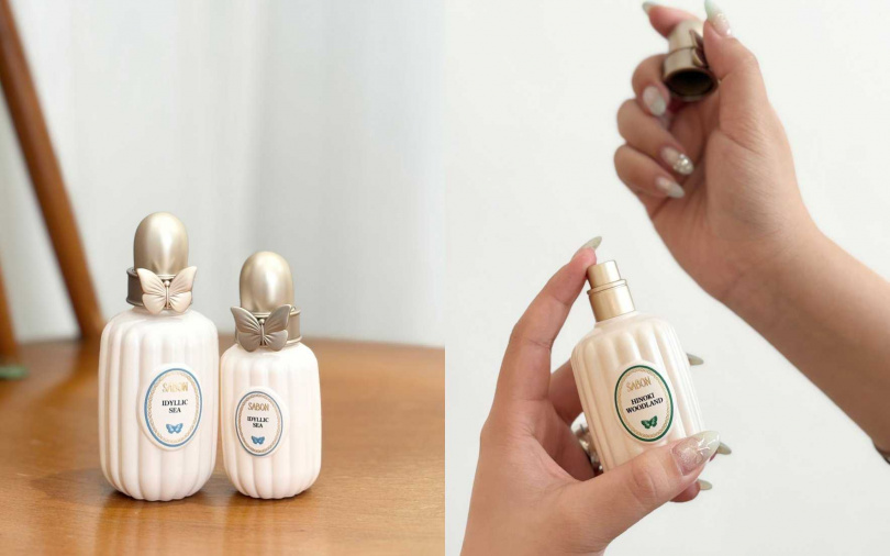 SABON蛻變之旅淡香精30ml/3,380元、50ml/4,680元(圖/吳雅鈴攝)