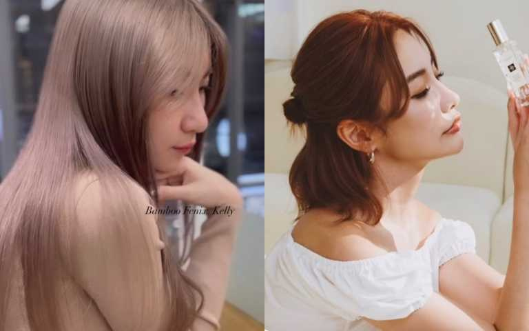 漂染髮技術一直深受好評的日式美髮沙龍Bamboo Fenix，和女孩們分享今年秋冬流行的染髮趨勢，以「榛果奶茶色」、「落雨松色」為首選。（圖／品牌提供）
