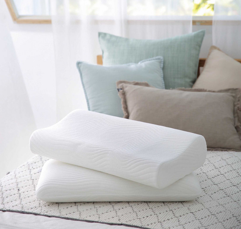 恆好眠防蟎抗菌記憶枕系列經過加拿大Ultra–Fresh防黴、防蟎、抗菌處理，給你無敏一夜好眠。