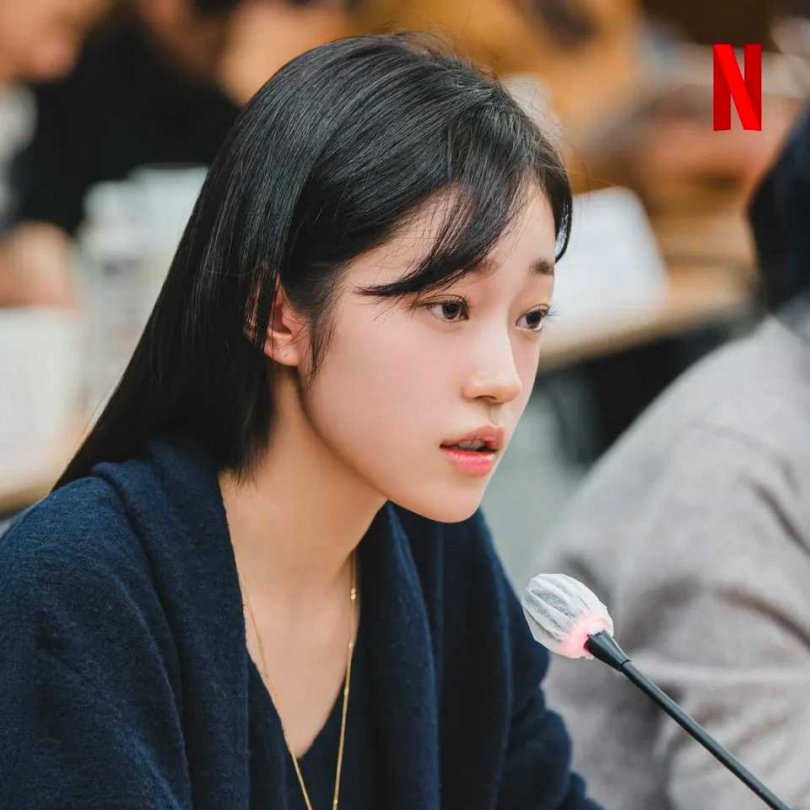 盧允瑞出演宮女「生薑」。（圖／取自Netflix IG）