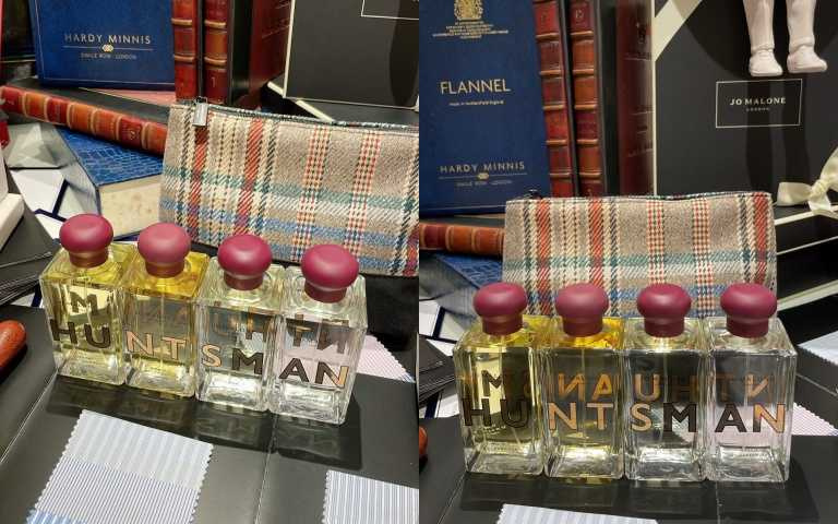 Jo Malone London × Huntsman 英倫紳士系列四款新香(圖/黃筱婷攝)