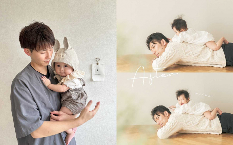 （圖／取自hiromina_baby IG、bergamot.photography.ty IG）