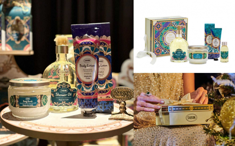 SABON流光夜宴香潤色夜禮盒/4,280元(圖/吳雅鈴攝、品牌提供)