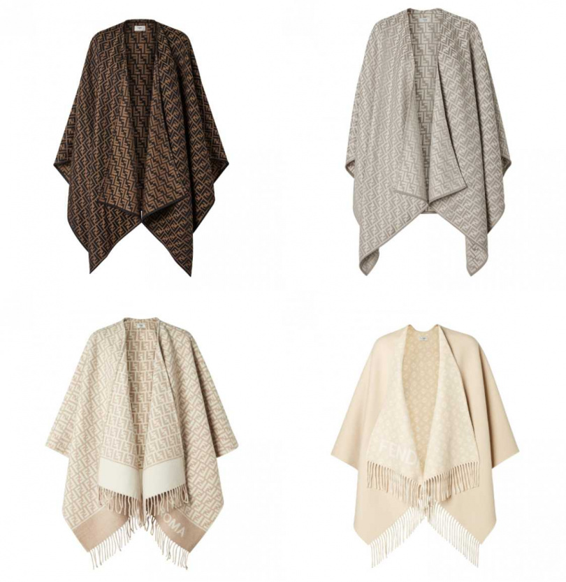 FENDI Poncho（圖／品牌提供）