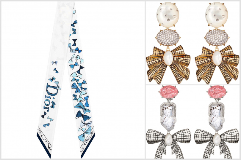 本季許多設計融入蝴蝶結元素。(圖/品牌提供)