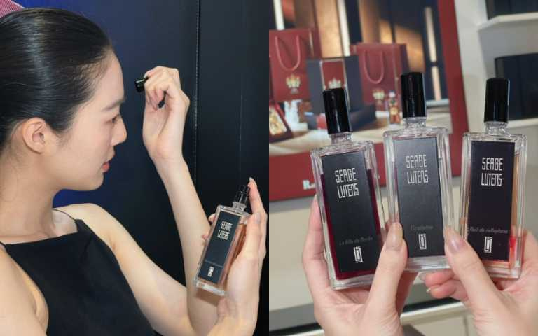 黑色禮服系列最熱賣前三名:柏林少女、玻璃紙之夜、孤女。(圖/廖怡婷 攝)