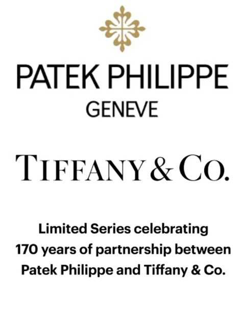 TIFFANY & CO.與PATEK PHILIPPE聯名手錶，面盤換上知更鳥蛋藍色並印雙方品牌。（圖╱翻攝自IG@TiffanyAndCo）