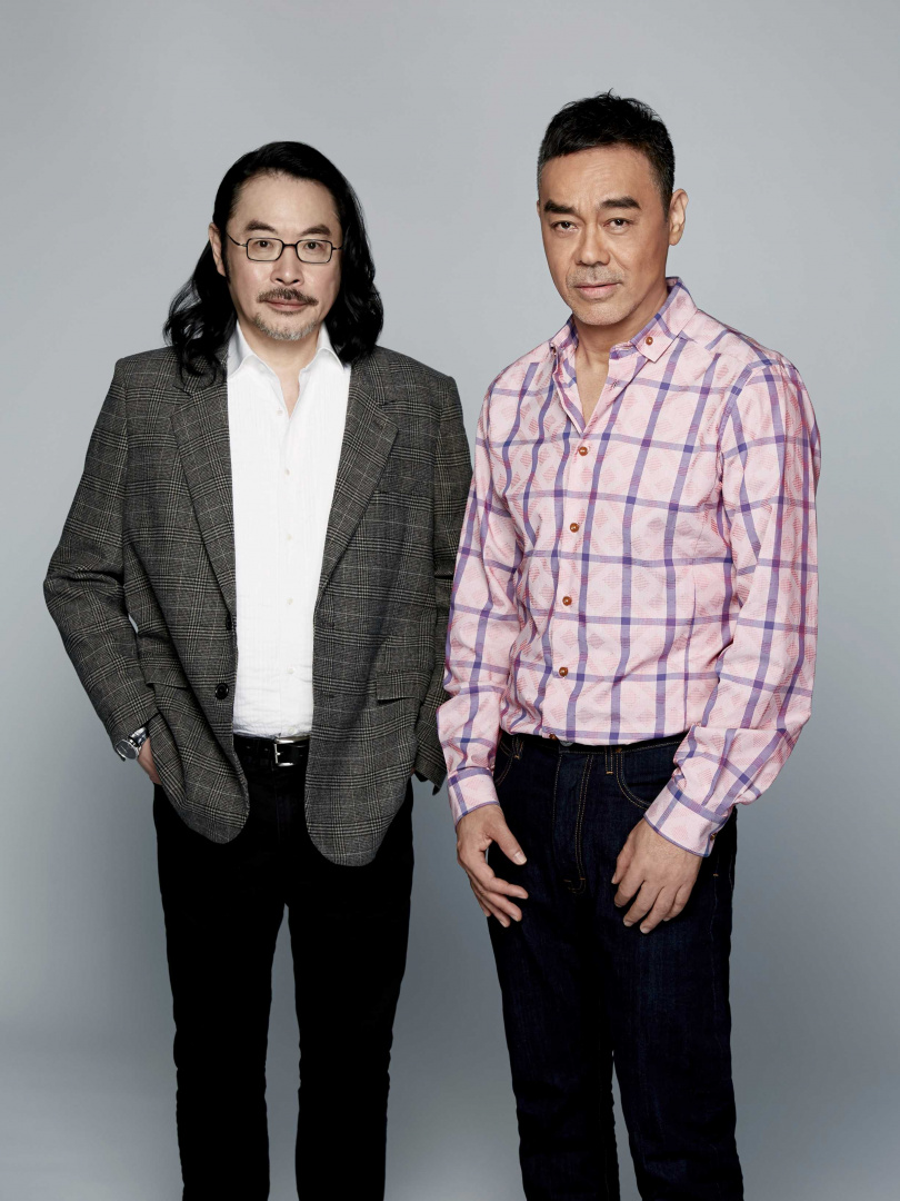 《神探大戰》導演韋家輝和劉青雲。