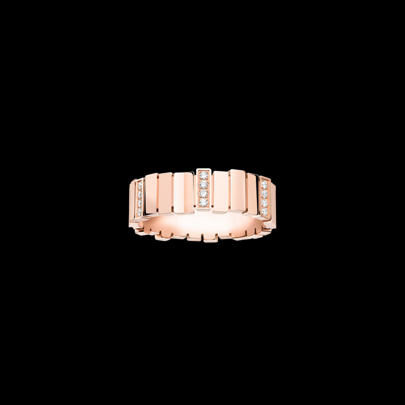 Gem Dior玫瑰金鑽石戒指／118,000元（圖／品牌提供）