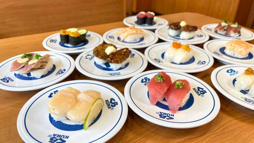 藏壽司迎接夏季推出多款海味壽司。（圖／藏壽司提供）