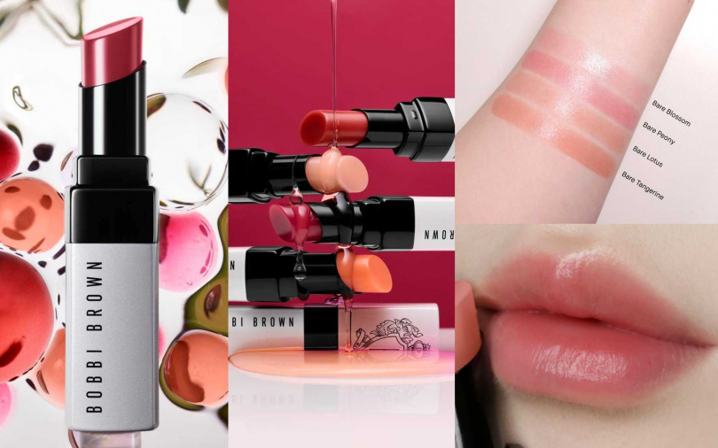 BOBBI BROWN晶鑽極嫩潤色護唇膏春季限量4色,每色都美哭。(圖/品牌提供)