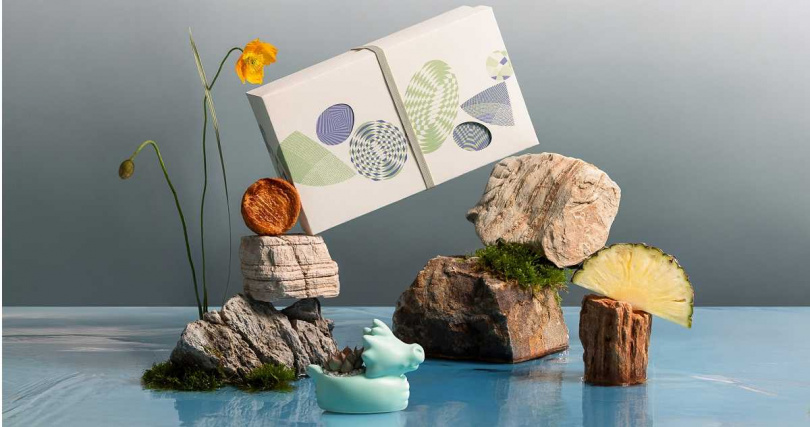 「綠舟金運禮盒」。（1,390元／組，圖／有肉提供） 