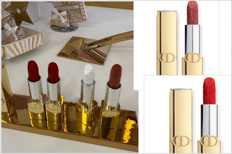 Dior 迪奧藍星唇膏 奇幻星願限量版》3.5g，共3色/1,750元。（圖／黃筱婷攝，品牌提供）