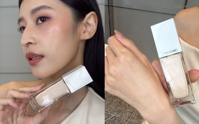 TOM FORD 太陽親吻限量妝前亮澤提亮露4,100元。（圖／黃筱婷攝）